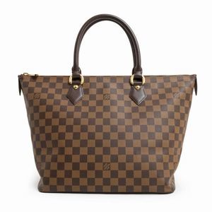 Louis Vuitton Saleya MM Handbag Damier Brown